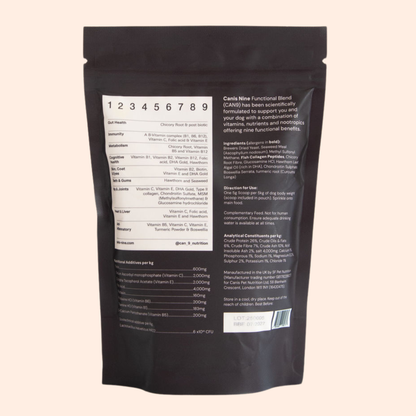 CAN9 All-in-One Dog Supplement - Joint, Gut, Coat, Immune Support & More: 10g Sample