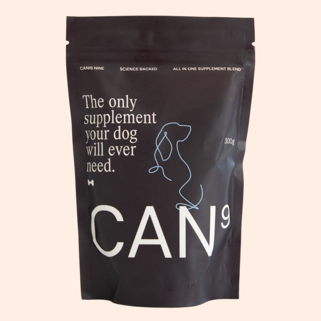 CAN9 All-in-One Dog Supplement - Joint, Gut, Coat, Immune Support & More: 300g